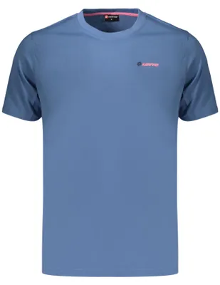 Produktbild von Stylisches Herren T-Shirt Blau - Kurzarm, Rundhals, Mit Print-Logo