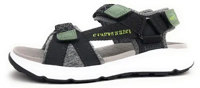 Immagine prodotto di Superfit, sandali da bambino modello "Criss cross", colore grigio, adatti al tempo libero