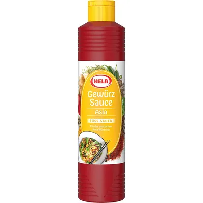 Obrázok produktu pre Hela Ázijská koreninová omáčka sladkokyslá s exotickým korením 800ml