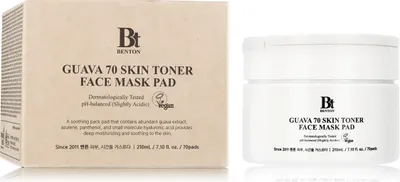Immagine prodotto di Benton Guava 70 Tonico per la pelle Maschera viso Pad 70 Fogli 210 ml