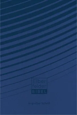 Produktbild von Elberfelder Bibel in großer Schrift, Kunstleder