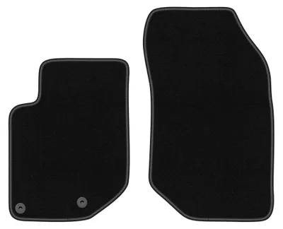 Immagine prodotto di Tappetini anteriori in moquette per Opel Mokka II 2020- (crossover) – 2 pezzi, neri, su misura – Wielganizator BASIC