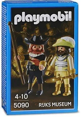 Productafbeelding van PLAYMOBIL 5090 - Speciale editie "2 figuren uit de Nachtwacht" naar Rembrandt, Rijksmuseum