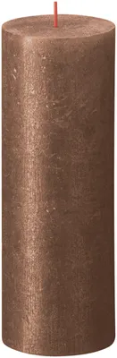 Zdjęcie produktu dla Świeca Bolsius Rustik miedziana 190/68mm