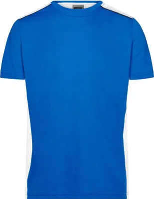 Produktbild von Men's Workwear T-Shirt - COLOR - royal/white, Gr. L