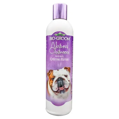Immagine prodotto di BioGroom Natural Oatmeal Creme Rinse risciacquo per cani, concentrato 1:4, 355 ml (diluito 1,8 L)