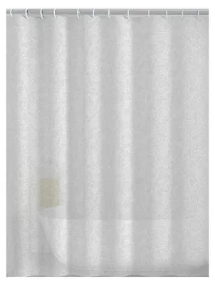 Obrázek produktu pro Sprchový závěs do koupelny z PEVA, bílý - 240 x 200 cm