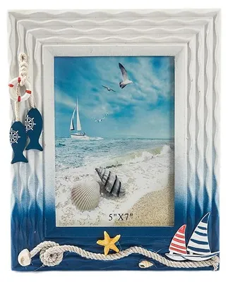 Image de Solidchoice - Cadre photo artisanal pour photos de 5x7 pouces