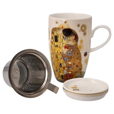 Produktbild von Goebel Klimt Teebecher mit Sieb