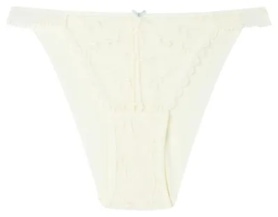 Immagine prodotto di Women'secret 4219885, slip da donna, color avorio, taglia L, color avorio, numero 42