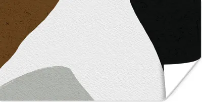 Produktbild von MuchoWow® Poster Minimalismus - Gestaltung - Formulare 40x20 cm - Poster für die Wand - Poster Schlafzimmer