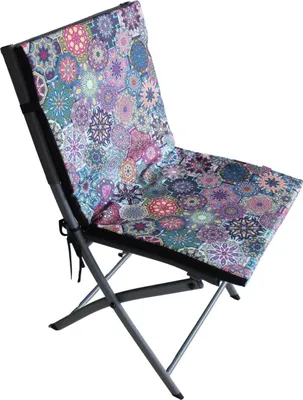 Obrázok produktu pre Vodotesný vankúš pre záhradnú stoličku TIP s operadlom 80x40x2,5 cm Valencia