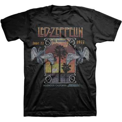 Produktbild von Led Zeppelin Inglewood Black L T-Shirt