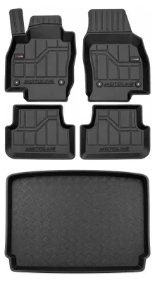 Productafbeelding van Wielganizator MotoLine TPE-automatten geschikt voor Seat Arona (2017-), 4 + 1 kofferbakmat 27023