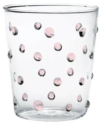 Produktbild von Zafferano Partybecher Rosa Glas 45 cl Set mit 6 Glasteilen