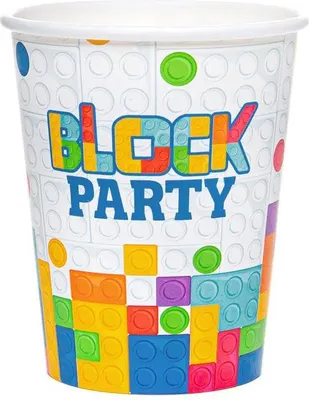Obrázok produktu pre Papierové kelímky detské kocky 220ml 6ks - Party Pal