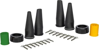 Produktbild von Bajonettverbinder ASPÖCK 8-poliges für Rückleuchten 12V gelb