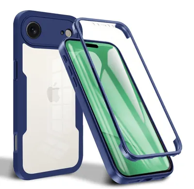 Zdjęcie produktu dla Techsuit - ColorVerse 360 Series etui + Szkło do iPhone 17 Air - niebieskie