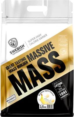 Produktbild von SWEDISH Supplements | Massive Mass Gainer Banana