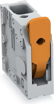 Produktbild von WAGO Leiterplattenklemme;Hebel;6 mm²;grau 2606-3101