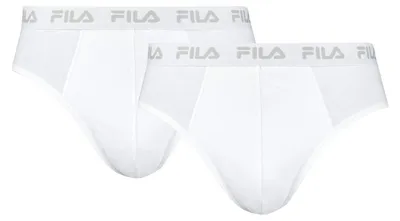Produktbild von Fila Herren Slips 2-stück FU5003/2 Man Brief 300 L, 300 White, L, FU5003/2