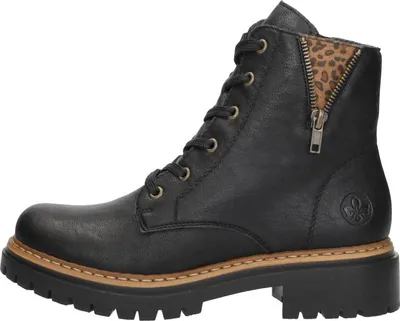 Image de Rieker Veterschoenen Hoog  Veterschoenen Hoog - Zwart - Maat 39
