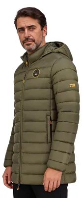 Productafbeelding van Geographical Norway WZ5087H/GN-KAKI: Herenquiltjas in groene kleur
