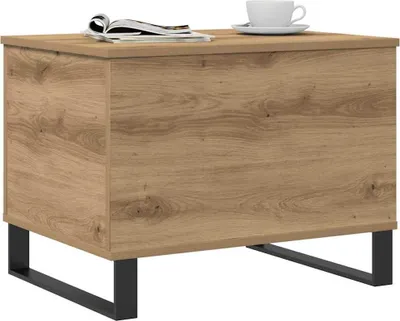 Zdjęcie produktu dla vidaXL Stolik kawowy Artisan dąb 60x44,5x45 cm materiał drewnopochodny
