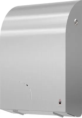Produktbild von Dan Dryer Toilettenpapierhalter aus gebürstetem Edelstahl mit Verriegelung