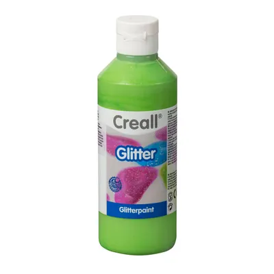 Image de Peinture pailletée Creall Vert, 250ml