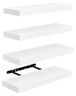 Image de Ensemble de 4 étagères murales pour décoration