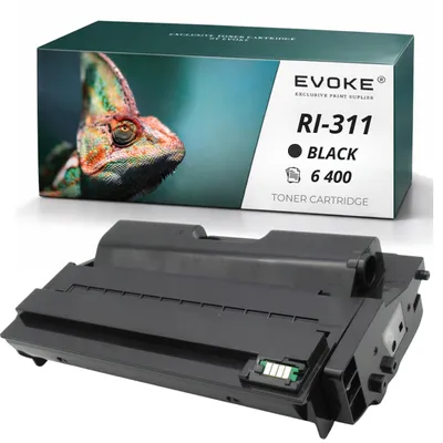 Immagine prodotto di Cartuccia toner compatibile Evoke per la stampante Ricoh 311, modello 407249, colore nero, compatibile con i modelli SP311DNW, SP311SFNW, SP325DNW, SP325SNW, Immagine generata dall'IA