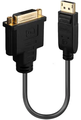 Imagen del producto de Lindy 41004 DP an DVI-D Adapter Classic DisplayPort M an DVI-D F