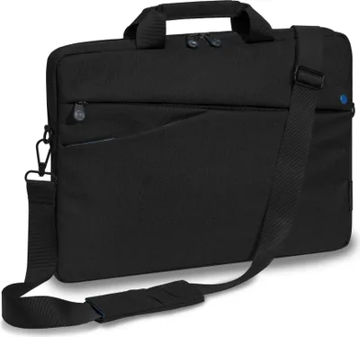 Produktbild von PEDEA Notebooktasche "Fashion" bis 15,6" (39,6cm) schwarz/blau