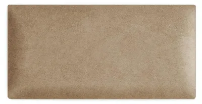 Produktbild von MG Design Polsterpaneel 15 x 30 cm in Beige - 3D Wandkissen fürs Bettkopfteil & Wanddeko, ohne Bohren, geräuschmindernd, fein strukturiert, pflegeleicht & Abriebfest