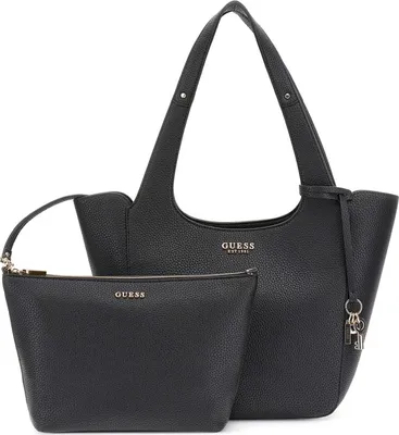 Produktbild von Guess Damen Calista 2-in-1-Tasche in Schwarz – 46 x 28 x 13 cm / Schwarz