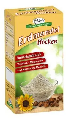 Produktbild von ERDMANDEL-Flocken, 250 g Pulver