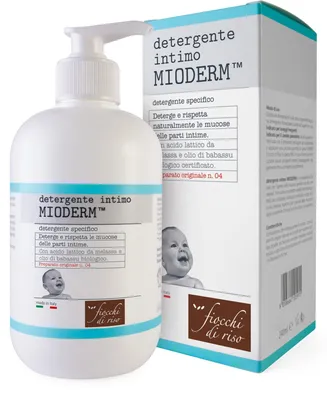Zdjęcie produktu dla FIOCCHI DI RISO MIODERM - Delikatny płyn do mycia intymnego, 240 ml