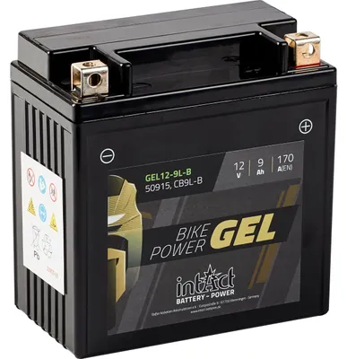 Image de INTACT Bike Power GEL Batterie CB9L-B