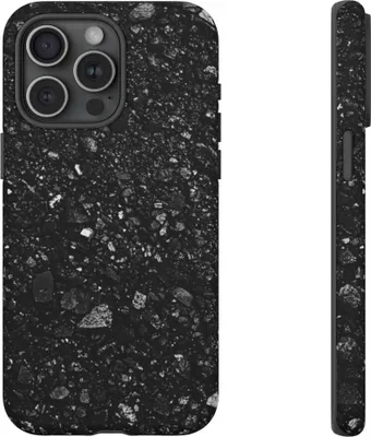 Produktbild von Schwarze Asphaltstruktur – Handyhülle Kompatibel mit iPhone 15 Pro Max