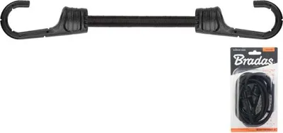 Produktbild von Set 2 x Spanngummi mit metall PVC Haken 0,8x120cm Bradas 5433