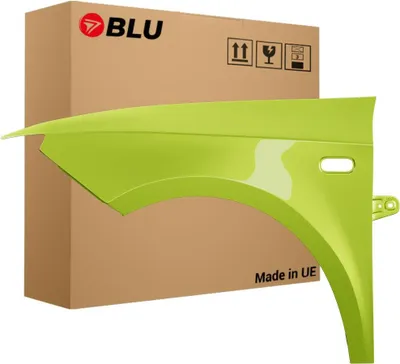 Immagine prodotto di BLU Parafango compatibile con Seat Ibiza (6J - IV 4. Generation) LS1T Sinistra Grün AmarilloZitrus | 2008-2017 | Anteriore | Verniciato | Pronto per il montaggio | Zincato