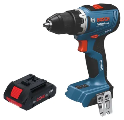Produktbild von Bosch GSB 18V-65 Professional Akku Schlagbohrschrauber 18 V 65 Nm Brushless + 1x ProCORE Akku 4,0 Ah - ohne Ladegerät