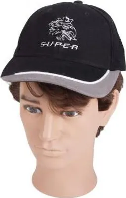 Produktbild von Baseballcap mit Einstickung - Trucker Adler - Super - 69144 schwarz-grau