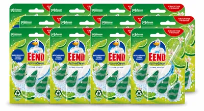 Produktbild von 12 x WC Eend Toiletblok Active Clean Citrus 38 g - Vorteilspackung - 12 Stücke