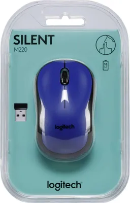 Zdjęcie produktu dla Logitech 910-004879, Oburęczny, Optyczny, RF Wireless, 1000 DPI, Niebieski