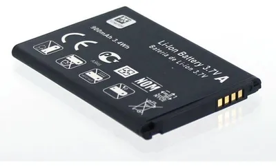 Produktbild von Akku für LG Electronics BL-44JH Li-Ion 3,8 Volt 1200 mAh schwarz.