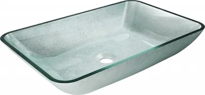 Obrázok produktu pre Mexen Megan sklenené umývadlo na dosku 56 x 36 cm, Strieborná - 24135611