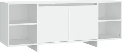 Obrázok produktu pre vidaXL TV skrinka biela 130x35x50 cm Drevo Materiál