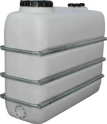 Productafbeelding van GRAF ruimtebesparende tank 2000 L naturel van voedselveilig PE